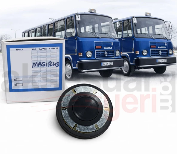 Magirus Dolmuş Uyumlu Spor Direksiyon Göbeği Momo Tip ürün görseli 1