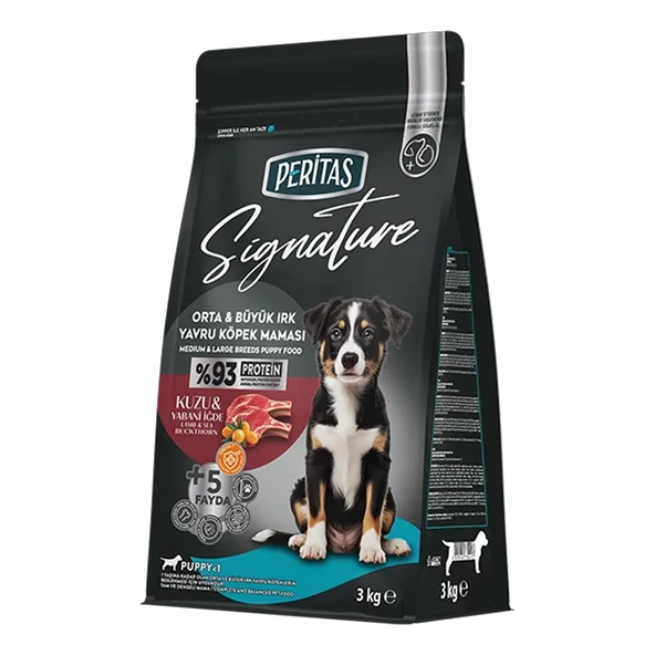 Signature Kuzulu Yavru Köpek Maması 3 Kg ürün görseli 1