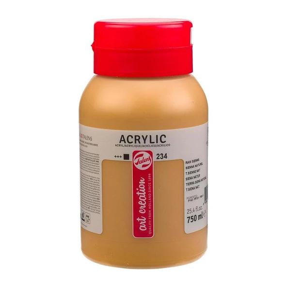 TALENS ARTCREATİON AKRİLİK 750 ML RAW SİENNA 234 ürün görseli 1