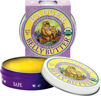 Badger Karın Bölgesi Nemlendirici Krem / Belly Butter ürün görseli 1