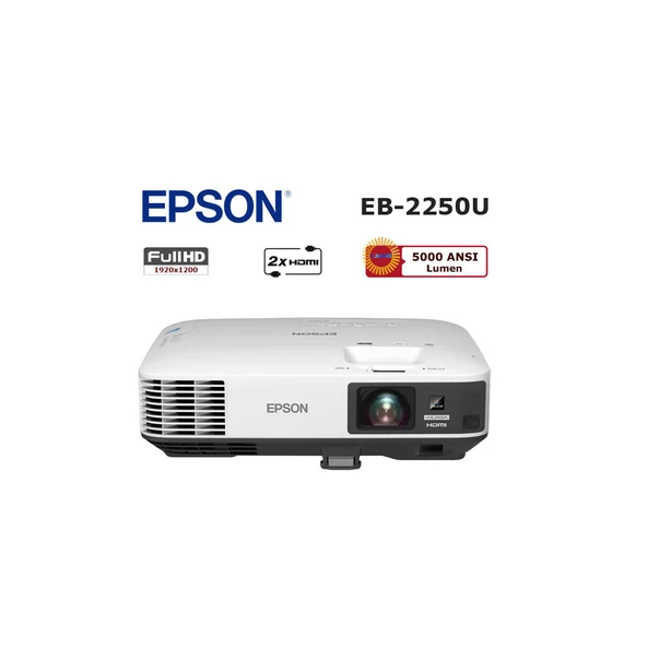 Epson EB-2250U Full HD 5000 Ansi Lümen Projeksiyon Cihazı ürün görseli 1