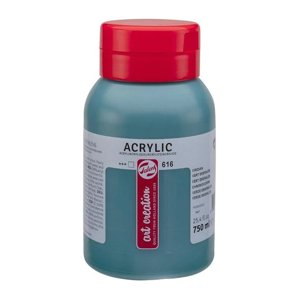 TALENS ARTCREATİON AKRİLİK 750 ML VIRIDIAN 616 ürün görseli 1