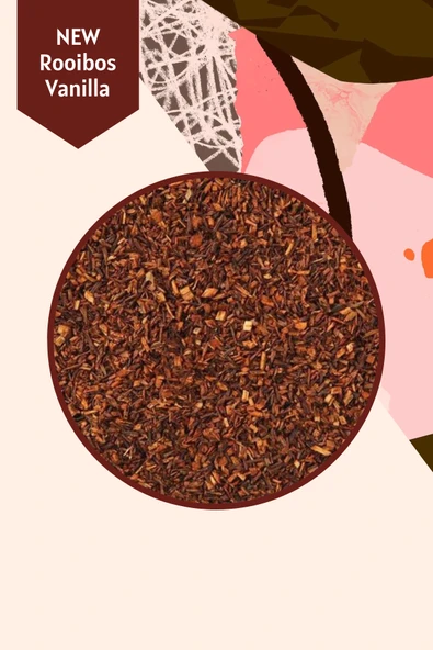 Rooibos Vanilla Tea - Rooibos Vanilya Çayı, 50 gr - Resim 3