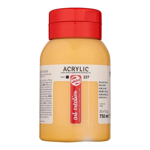 TALENS ARTCREATİON AKRİLİK 750 ML YELLOW OCHRE 227 ürün görseli 1