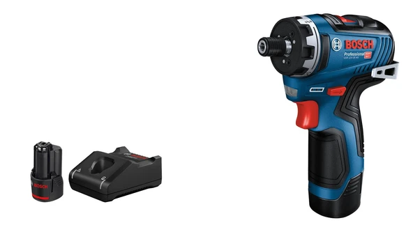Bosch GSR 12V-35 HX Akülü Vidalama 2x3.0 Ah ürün görseli 1