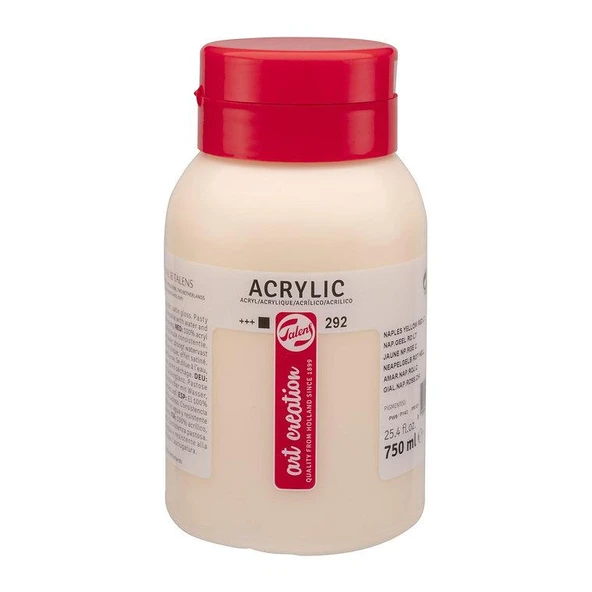 TALENS ARTCREATİON AKRİLİK 750 ML NAPLES YELLOW RED 292 ürün görseli 1