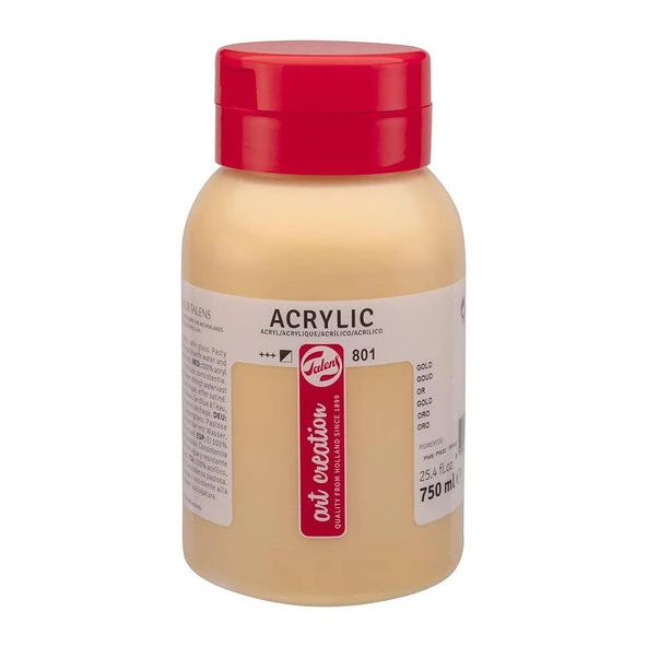 TALENS ARTCREATİON AKRİLİK 750 ML GOLD 801 ürün görseli 1