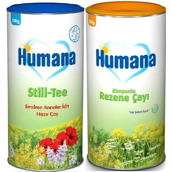 Humana Still Tee 200GR Emziren - Kimyonlu Rezene Bitki Çayı 200GR (Avantaj Pk  Karma 2 Li Set) ürün görseli 1