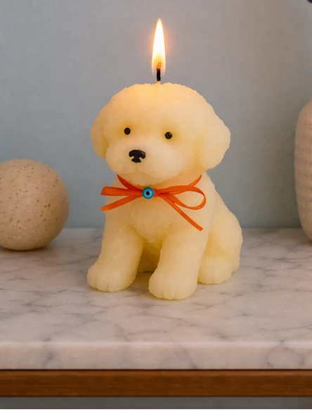 Zensori Sevimli Köpek Mum ürün görseli 1