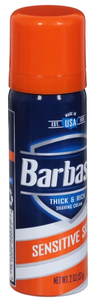 Barbasol Thick&Rich Hassas Ciltrler Traş Kremi 2Oz/57gr ürün görseli 1
