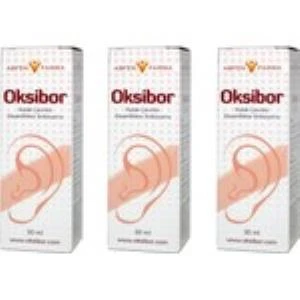 Oksibor Kulak Damlası 30 Ml 3'Lü PAKET (SKT:11/2027) ürün görseli 1