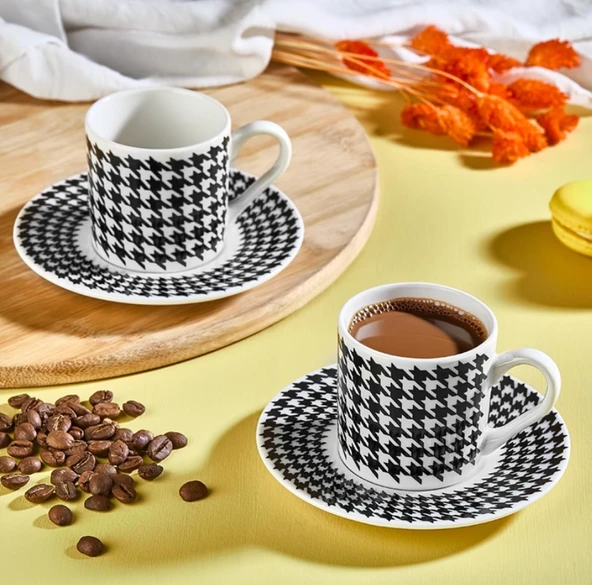 Kahramanlar Valenta 2'li Porselen Fincan Takımı ürün görseli 1