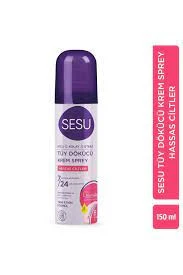 SESU TÜY DÖKÜCÜ KREM SPREY 150ML HASSAS CİLTLER ürün görseli 1