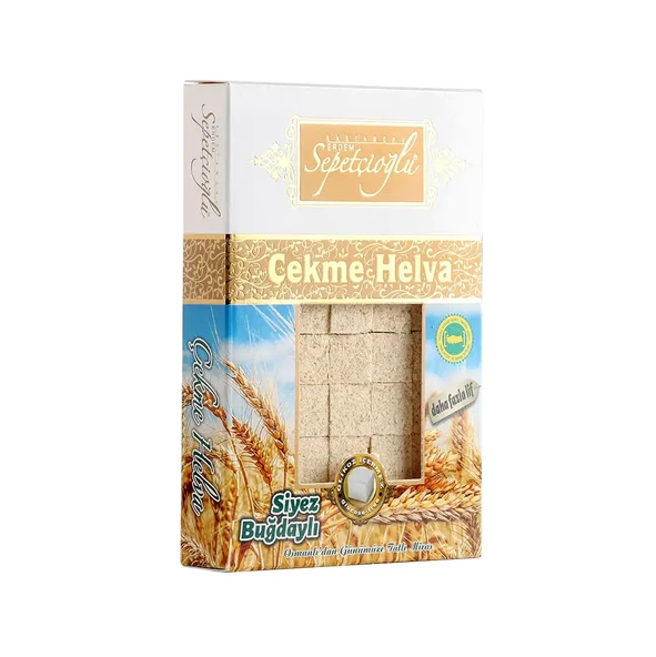 Sepetçioğlu Kastamonu Meşhur Siyez Buğdaylı Çekme Helva 280 G ürün görseli 1