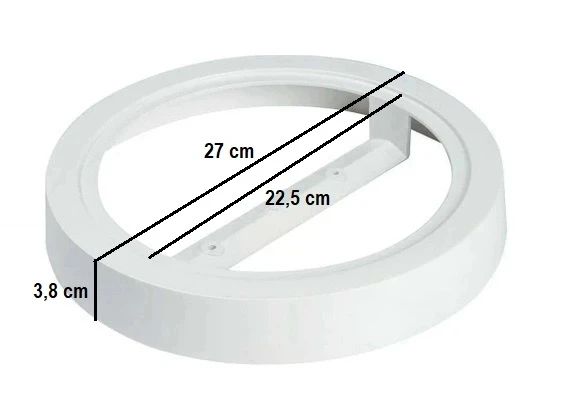 18W Sıva Üstü LED Panel Kasası - Resim 2