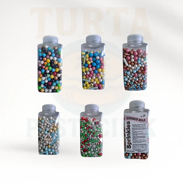 DR.GUSTO SPRİNKLES KARNAVAL RENKLİ 200 GR ürün görseli 1