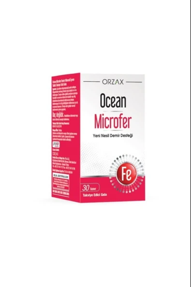 Ocean Microfer 30 Tablet ürün görseli 1