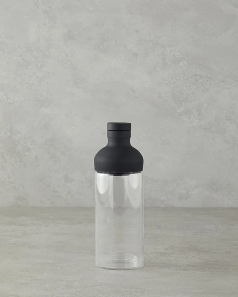 English Home Boty Borosilikat Detoks Şişe 450 ml Siyah ürün görseli 1