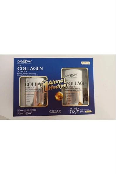 Day2Day The Collagen All Body Toz 300 gr 2 Adet ürün görseli 1