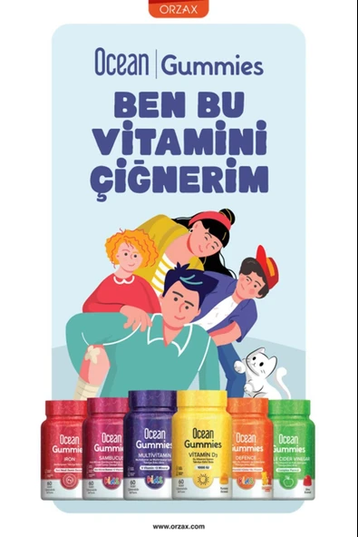 Ocean Gummies Defence 60 Çiğnenebilir Form 2 Adet - Resim 2