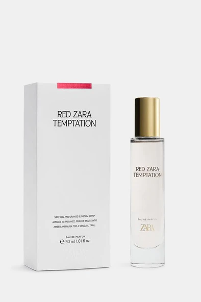 RED ZARA TEMPTATION EDP 30ML (1.0 FL. OZ). - Resim 2