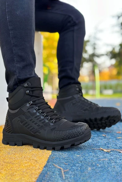 Big King Siyah Hydro Su Geçirmez Erkek Outdoor Trekking Bot ürün görseli 1