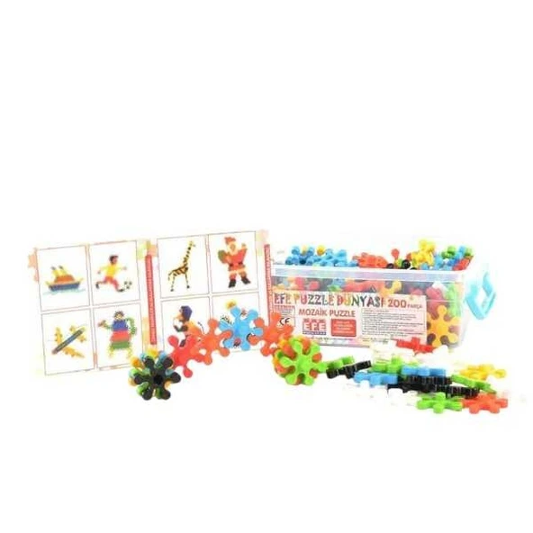 Oyuncak Mozaik Puzzle Dünyası 140 Parça Orta Boy Eğitici Lego Seti ürün görseli 1