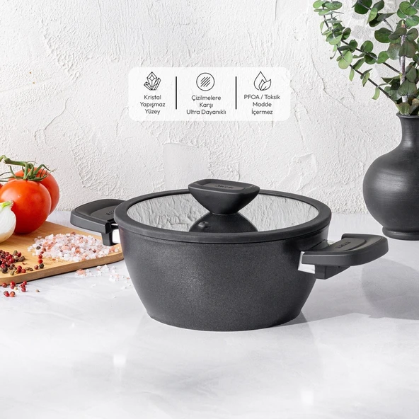 Emsan Diamente Derin Tencere 20 cm ürün görseli 1