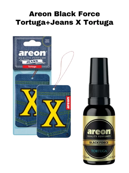 Areon Black Force Tortuga Sprey+Jeans X Tortuga ürün görseli 1