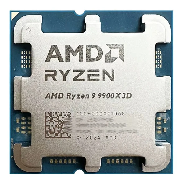 Amd Ryzen 9 9900X3D AM5Pin 120W Fansız (Tray) ürün görseli 1
