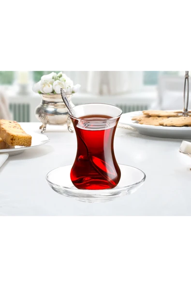 Trace 6-lı Çay Tabağı - Resim 2