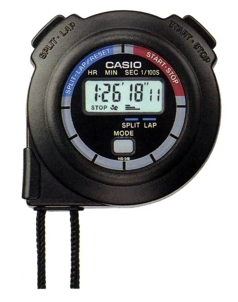CASIO HS-3V-1RDT KRONOMETRE ürün görseli 1