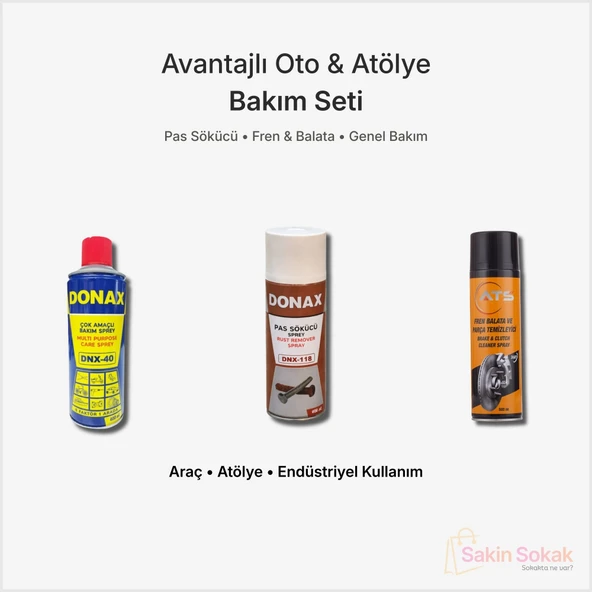Avantajlı Oto & Atölye Bakım Seti ürün görseli 1