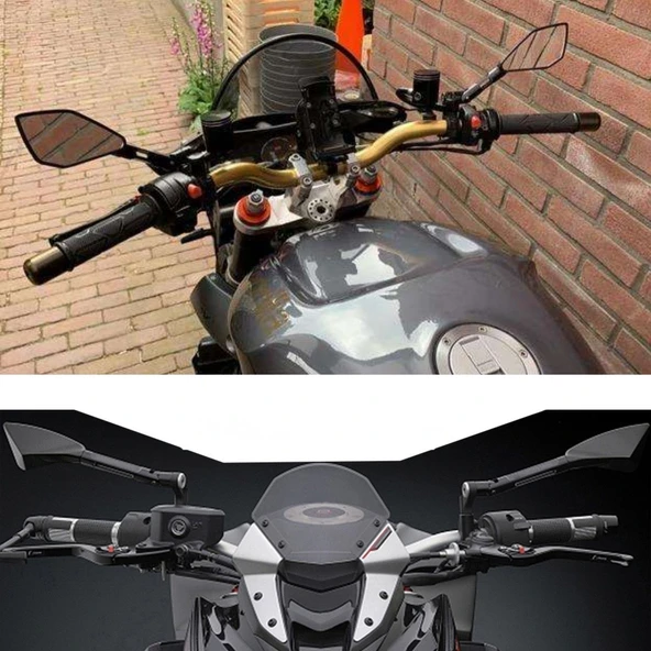Sym Joymax 250 Modifiye Ayna-Sarı Renk-A32893 - Resim 2