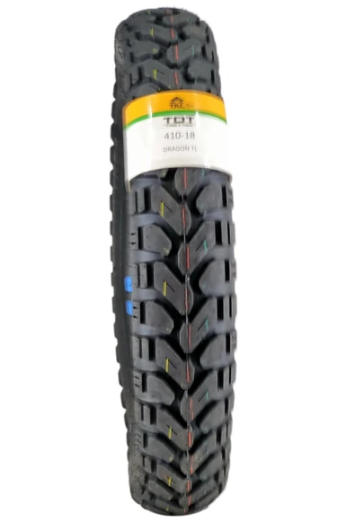 TDT TYRES 410-18 TL (TUBELESS - DUBLEKS) MOTOSİKLET LASTİĞİ ürün görseli 1