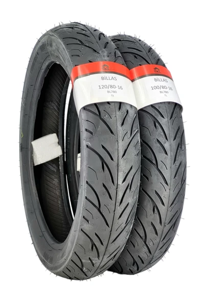 Billas HONDA SH125 LASTİK TAKIMI 120/80-16 VE 100/80-16 TL(DUBLEKS) ürün görseli 1