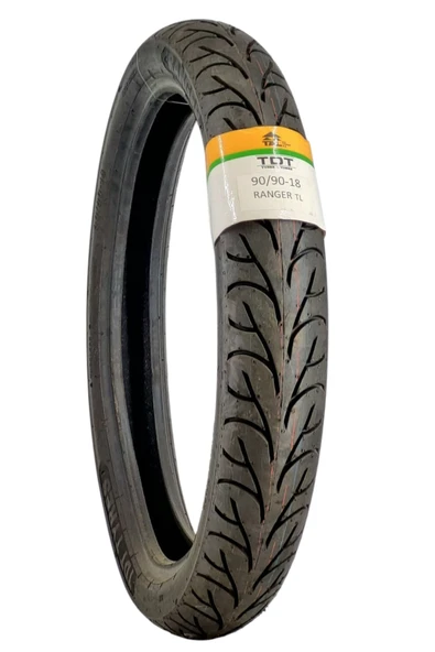 TDT TYRES 90/90-18 (TUBELESS - DUBLEKS) MOTOSİKLET LASTİĞİ ürün görseli 1