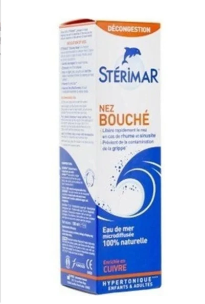 Sterimar Tıkalı Burun Hipertonik Yetişkin 100 ml ürün görseli 1