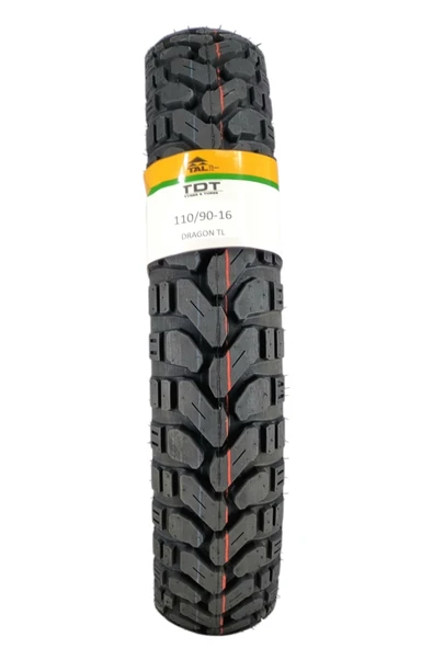 TDT TYRES 110/90-16 TL (TUBELESS - DUBLEKS) MOTOSİKLET LASTİĞİ ürün görseli 1