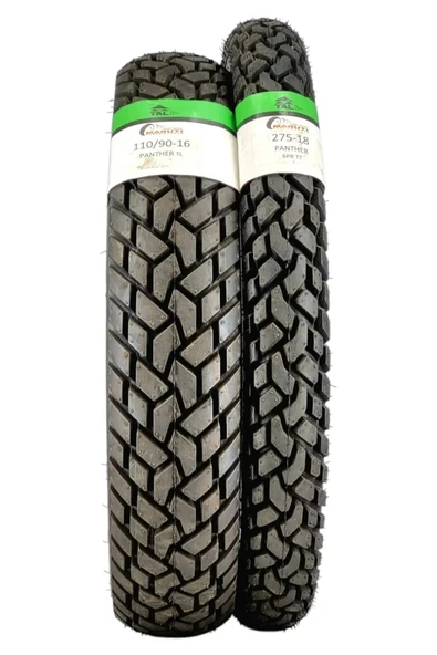 MARUTİ TYRES Kanuni GV, Mondial MR, Kanuni Seyhan 275-18 TT Ve TL 110/90-16 Ön Arka Takım Motosiklet Lastiği ürün görseli 1