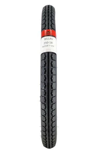 Billas 250-18 TT(İÇ LASTİKLİ TİP-TUBETYPE) MOTOSİKLET LASTİĞİ ürün görseli 1