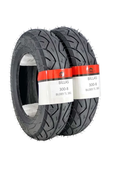 Billas 300-8 2'Lİ LASTİK TAKIMI TL (DUBLEKS) BL089 38G ürün görseli 1
