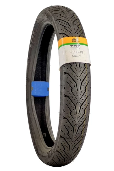 TDT TYRES 90/90-18 (TUBELESS - DUBLEKS) MOTOSİKLET LASTİĞİ ürün görseli 1