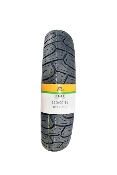 TDT TYRES 110/90-16 TL (TUBELESS - DUBLEKS) MOTOSİKLET LASTİĞİ ürün görseli 1