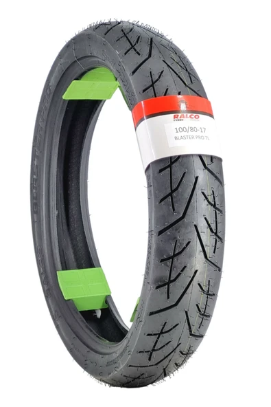 RALCO TYRES 100/80-17 TL (TUBELESS - DUBLEKS) BLASTER PRO ürün görseli 1