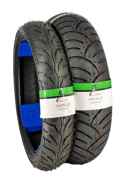 MARUTİ TYRES 130/70-17 VE 100/80-17 MOTOSİKLET LASTİK TAKIMI TL (TUBELESS - DUBLEKS) ürün görseli 1