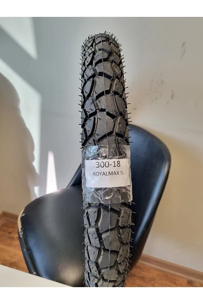 TDT TYRES 300-18(TUBELESS) MOTORSİKLET LASTİĞİ ROYALMAX ürün görseli 1