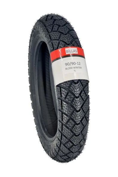 Billas TVS JÜPİTER KIŞLIK LASTİK 90/90-12 TL (TUBELESS - DUBLEKS) ürün görseli 1