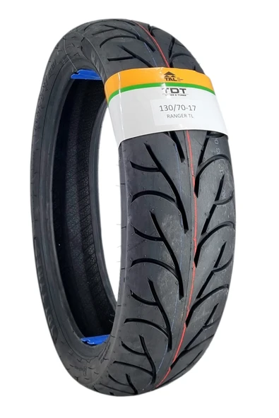 TDT TYRES 130/70-17 RANGER TL (TUBELESS - DUBLEKS) MOTOSİKLET LASTİĞİ ürün görseli 1