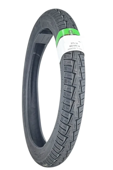ONMX TYRES 80/100-18 TL (TUBELESS - DUBLEKS) ARROW MOTOSİKLET LASTİĞİ ürün görseli 1